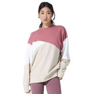 Ell & Voo Womens Bea Oversized Sweatshirt Multi XS, Multi, rebel_hi-res