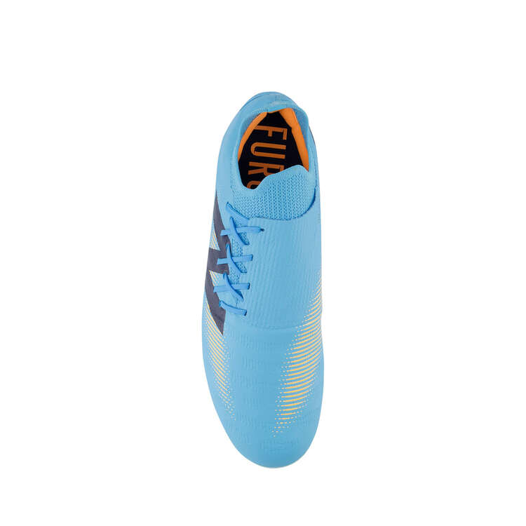 New Balance Furon Destroy V7 Football Boots, Blue, rebel_hi-res