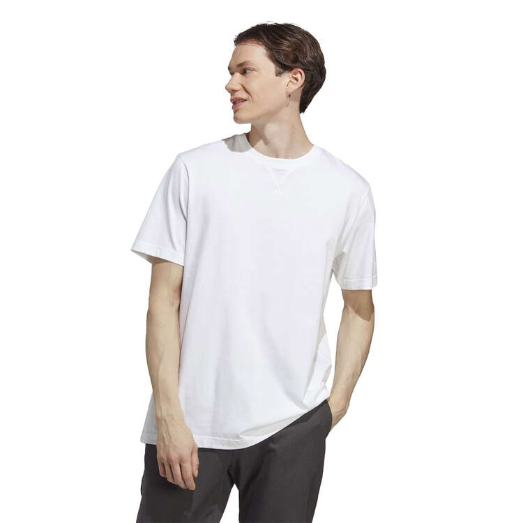 adidas Mens ALL SZN Graphic Tee, White, rebel_hi-res