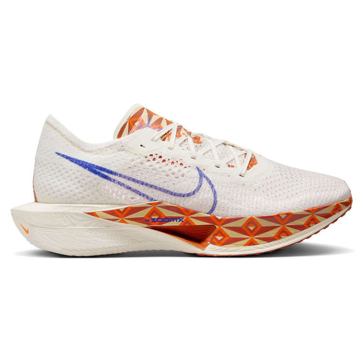 Nike ZoomX Vaporfly Next% 3 Premium Mens Running Shoes Orange/Blue US 8, Orange/Blue, rebel_hi-res