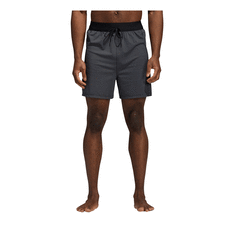 adidas Mens Warp Knit Yoga Shorts Grey S, , rebel_hi-res