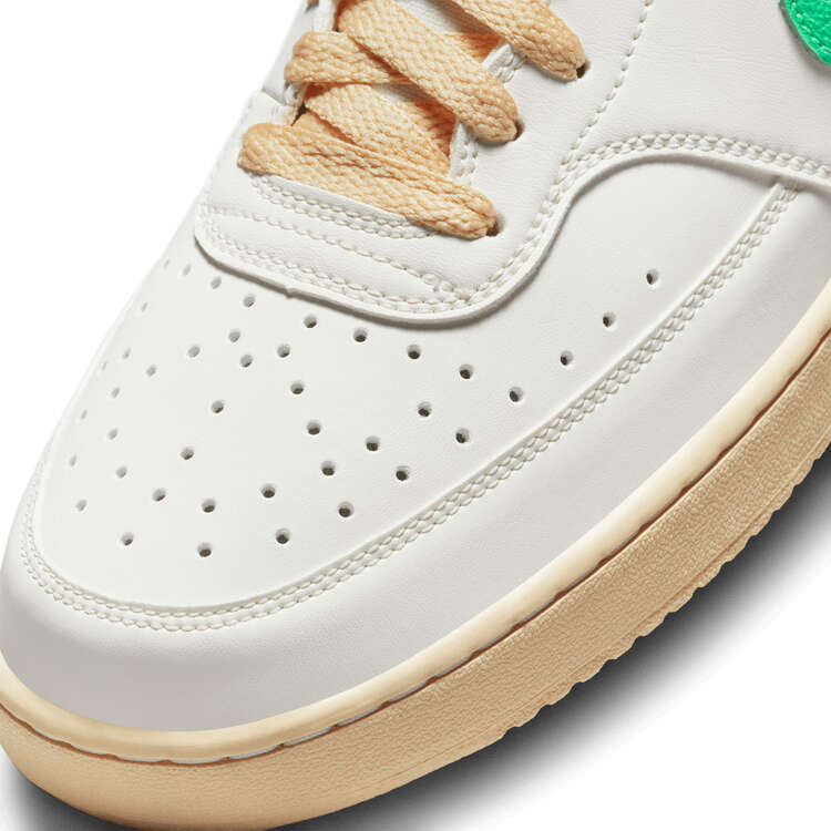 Nike Court Vision Low Mens Casual Shoes, Green/Cream, rebel_hi-res