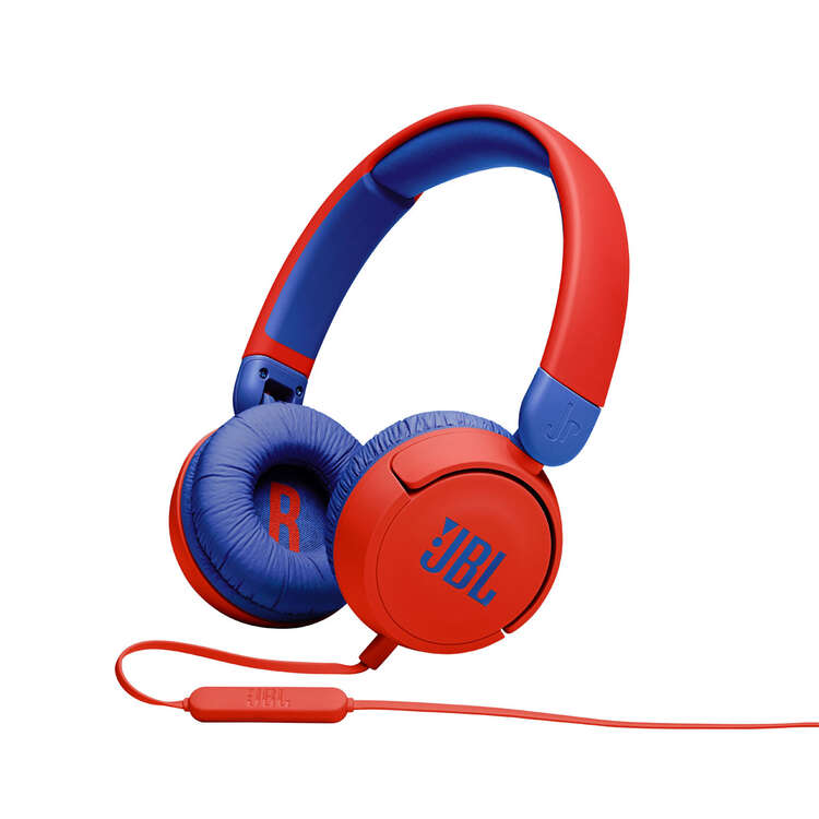 JBL JR310 Wired Kids Headphones Red, , rebel_hi-res