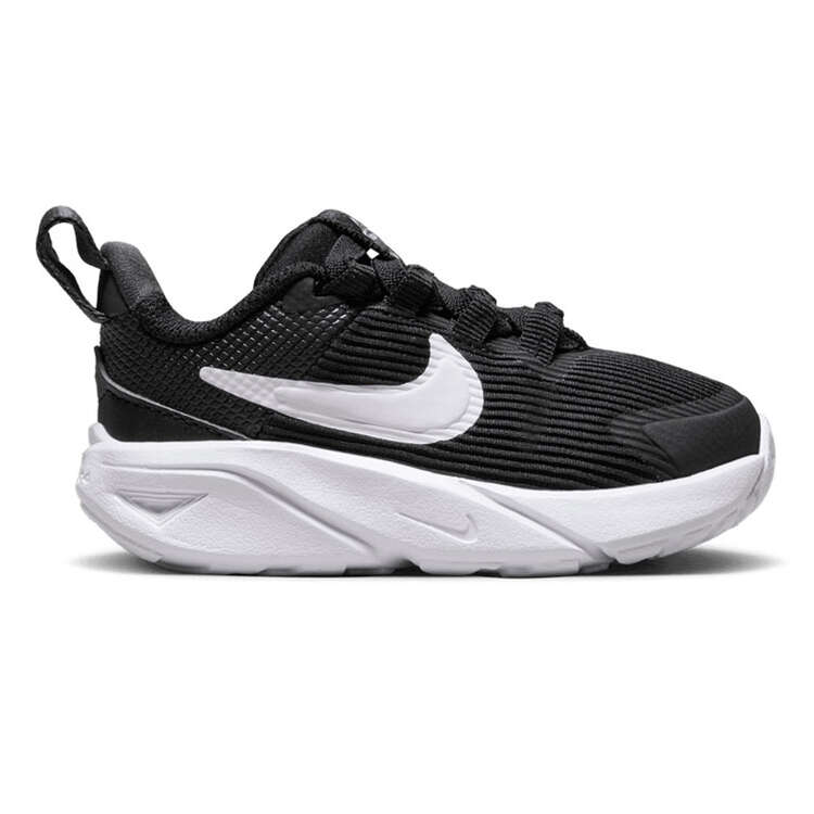 Nike Star Runner 4 Toddlers Shoes Black/White US 4, Black/White, rebel_hi-res