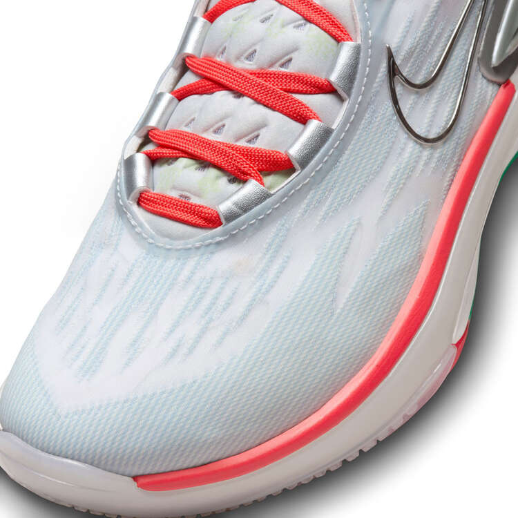 Nike Air Zoom G.T. Cut 2 Basketball Shoes Platinum US Mens 9 / Womens 10.5, Platinum, rebel_hi-res