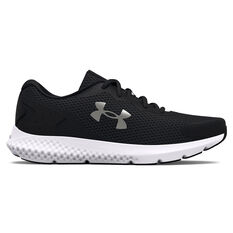Under Armour Charged Rogue 3 Womens Running Shoes, Black, rebel_hi-res