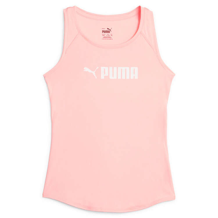 Puma Girls Fit Layered Tank, Pink, rebel_hi-res