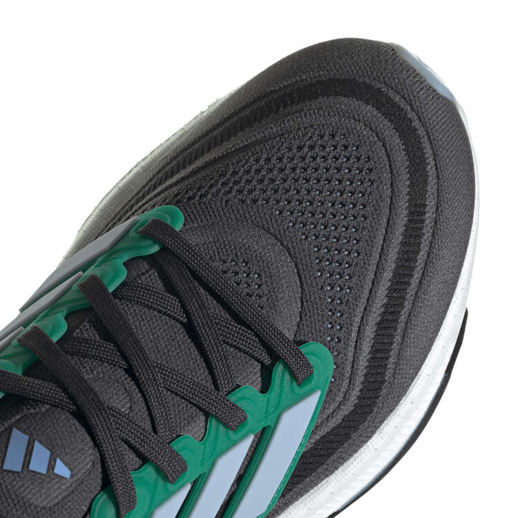 adidas Ultraboost Light Mens Running Shoes, Black/Blue, rebel_hi-res