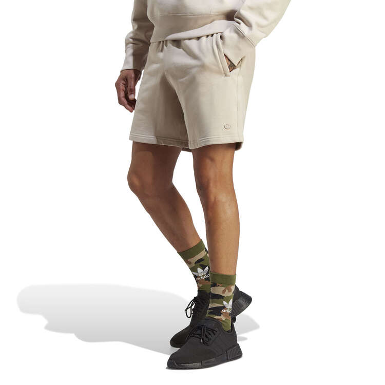 adidas Originals Mens Premium Essentials Shorts Beige S, Beige, rebel_hi-res