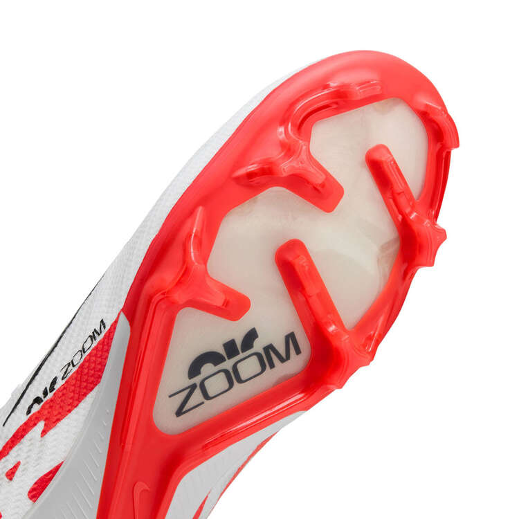 Nike Zoom Mercurial Superfly 9 Elite Football Boots, Red/White, rebel_hi-res
