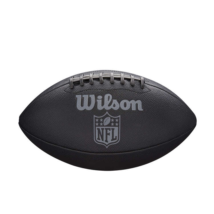 Wilson NFL Jet Black Football, , rebel_hi-res