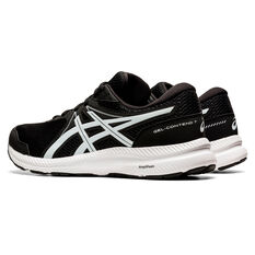 Asics GEL Contend 7 Mens Running Shoes, Black/White, rebel_hi-res