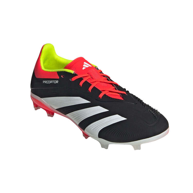 adidas Predator Elite Kids Football Boots, Black/White, rebel_hi-res