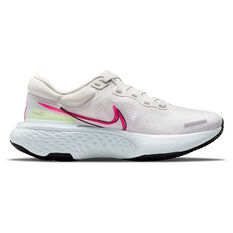 Nike ZoomX Invincible Run Flyknit Womens Running Shoes White/Black US 6, White/Black, rebel_hi-res
