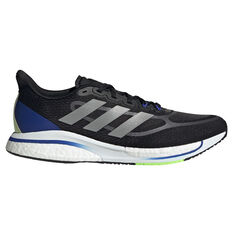 adidas Supernova+ Mens Running Shoes Black/Silver US 7, Black/Silver, rebel_hi-res
