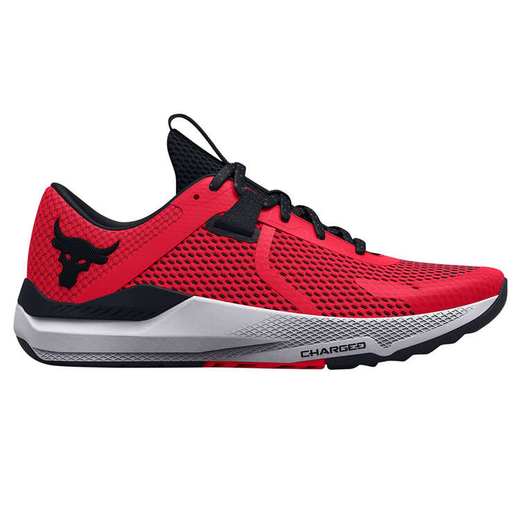 Under Armour Project Rock BSR 2 Mens Training Shoes, Red/Black, rebel_hi-res