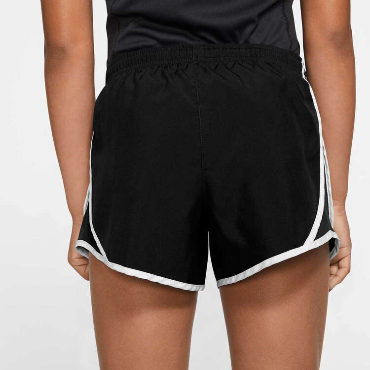 Nike Girls Dri-FIT Tempo Shorts, Black / White, rebel_hi-res