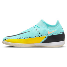 Nike Phantom GT2 Academy Dynamic Fit Indoor Soccer Shoes, Blue/Yellow, rebel_hi-res