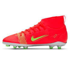 Nike Mercurial Superfly 8 Club Kids Football Boots Crimson US 1, Crimson, rebel_hi-res