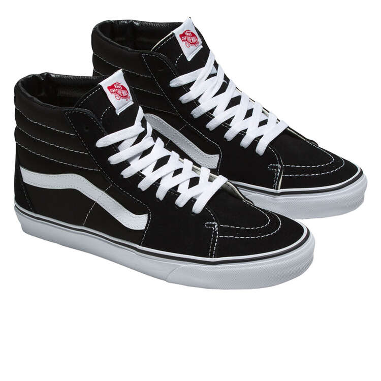 Vans Sk8 Hi Casual Shoes Black/White US Mens 4 / Womens 5.5, Black/White, rebel_hi-res