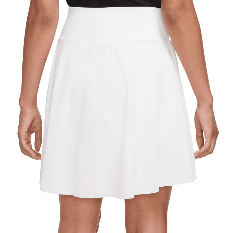 Nike Womens Dri-FIT Advantage Long Golf Skirt White XS, White, rebel_hi-res