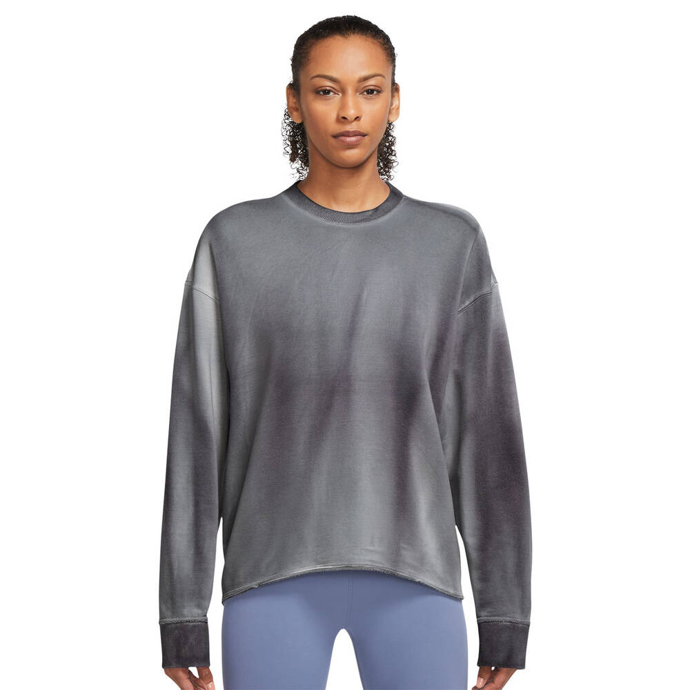 Nike Womens Yoga Luxe Fleece Crew Sweatshirt | Rebel Sport