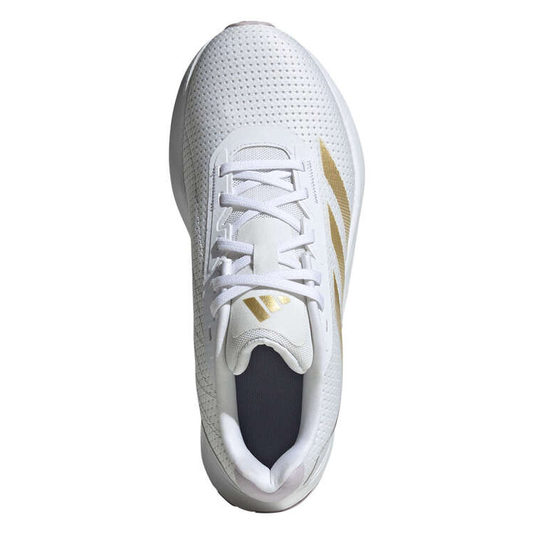 adidas Duramo SL Womens Running Shoes, White/Grey, rebel_hi-res