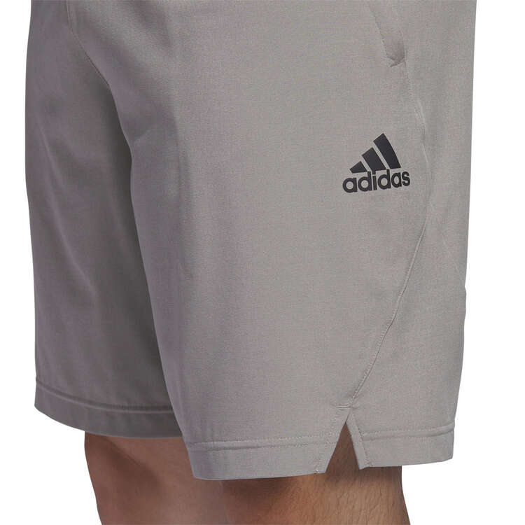 adidas Mens Axis Woven Shorts Grey S, Grey, rebel_hi-res