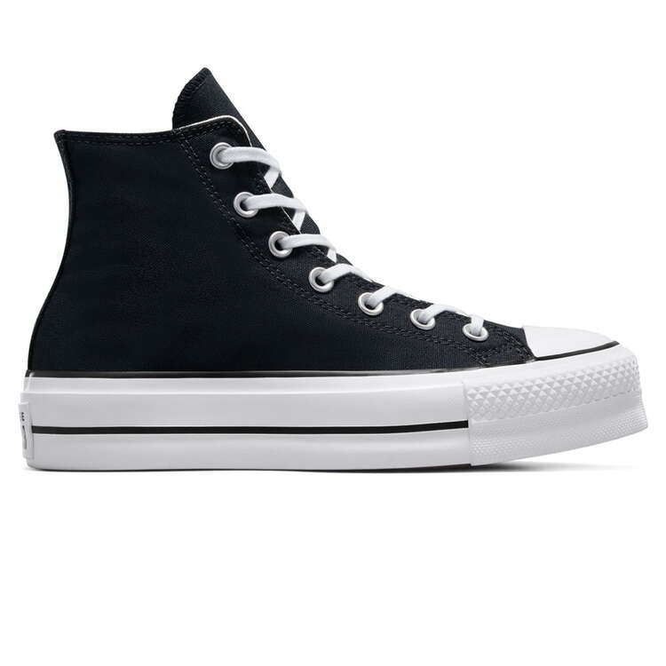 Converse Chuck Taylor All Star Lift High Womens Casual Shoes Black/White US 6, Black/White, rebel_hi-res