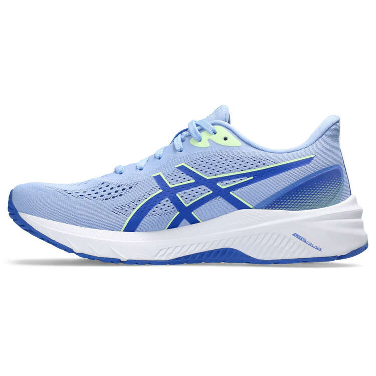Asics GT 1000 12 Womens Running Shoes Blue/Yellow US 6, Blue/Yellow, rebel_hi-res
