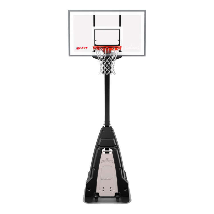 Spalding 54" Glass Beast Basketball Hoop, , rebel_hi-res