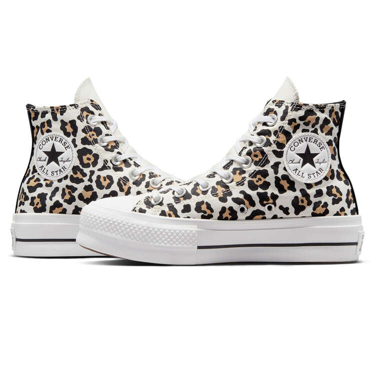 Converse Chuck Taylor All Star Lift High Womens Casual Shoes, Leopard, rebel_hi-res