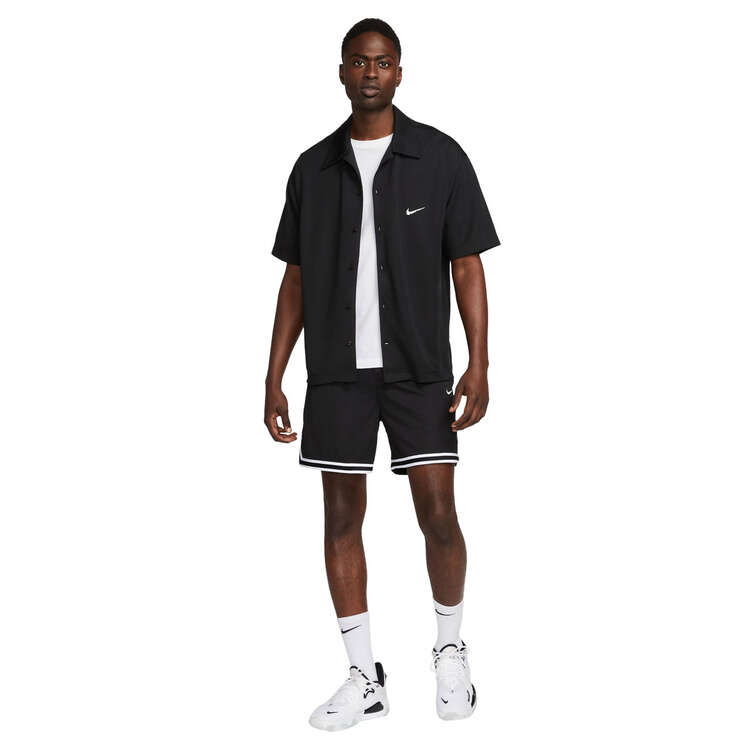 Nike Mens Dri-FIT Short-Sleeve Basketball Top, Black, rebel_hi-res