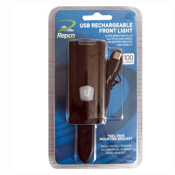 Repco USB Front Bike Light, , rebel_hi-res