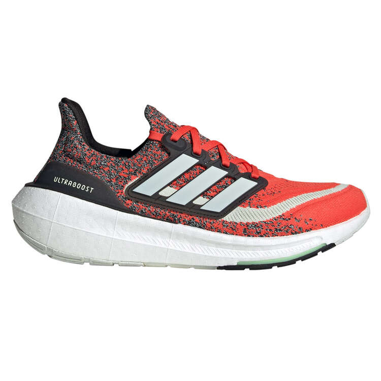 adidas Ultraboost Light Mens Running Shoes, Red/White, rebel_hi-res