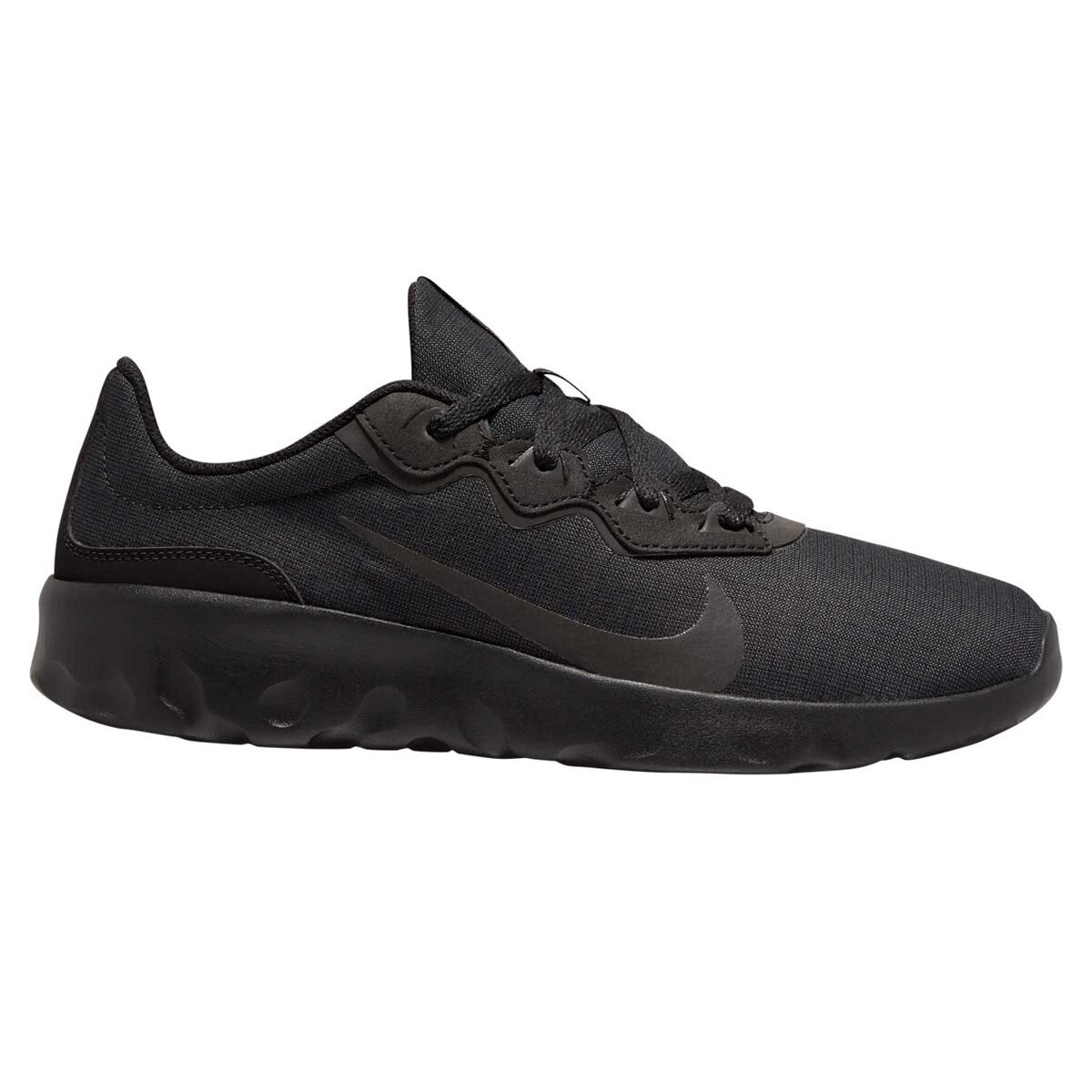 black casual sport shoes