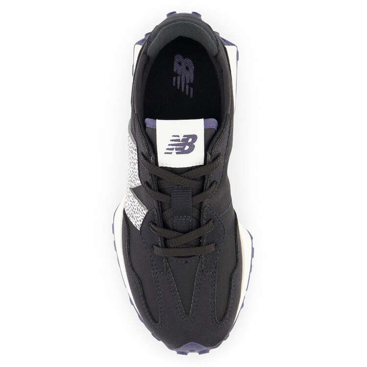 New Balance 327 PS Kids Casual Shoes, Black, rebel_hi-res