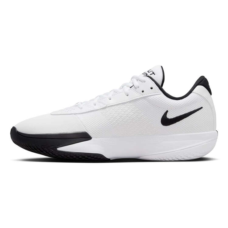 Nike Air Zoom G.T. Cut Academy Basketball Shoes White/Black US Mens 10 / Womens 11.5, White/Black, rebel_hi-res
