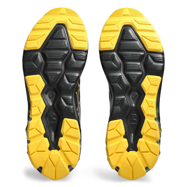 Asics GEL Quantum 90 IV Mens Casual Shoes, Black/Yellow, rebel_hi-res