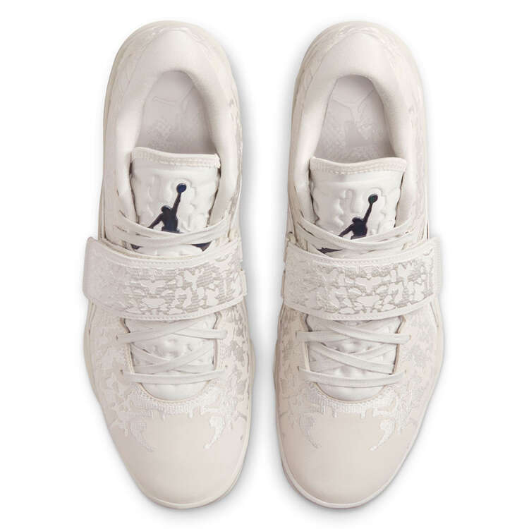 Jordan Zion 3 M.U.D. SE Basketball Shoes, White/Volt, rebel_hi-res