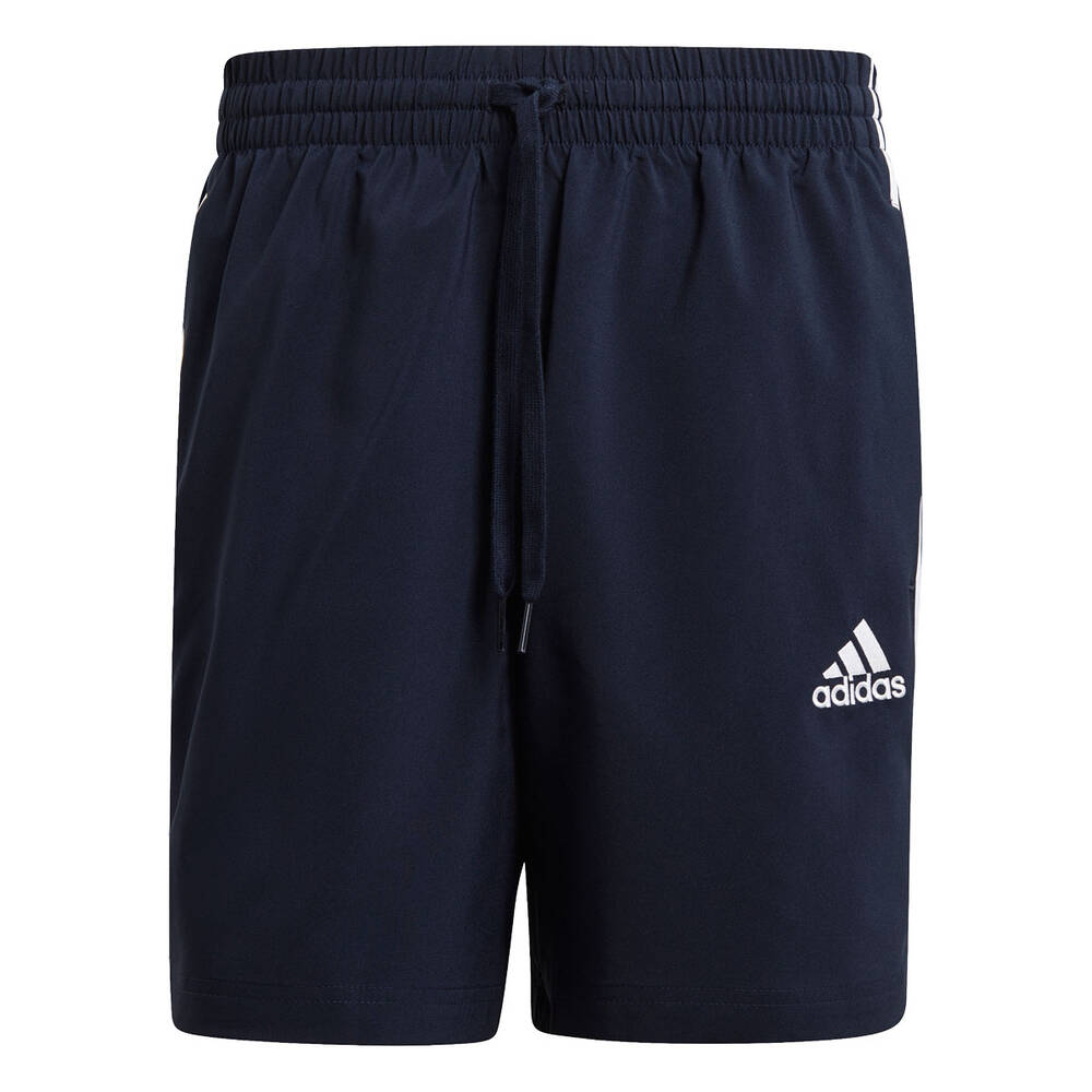 adidas Mens 3-Stripes Chelsea Shorts Navy S | Rebel Sport