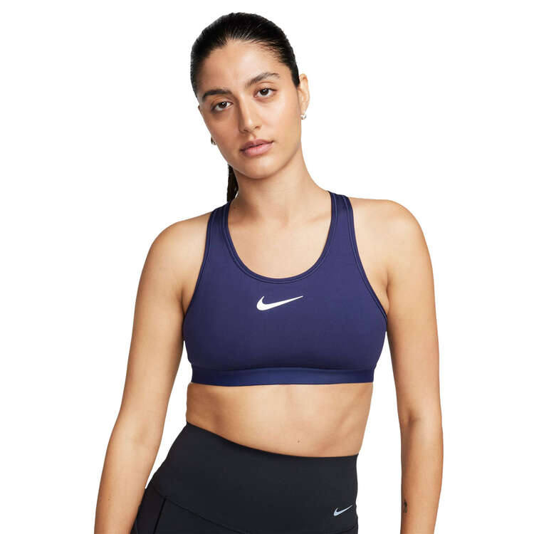 Nike Womens Swoosh High-Support Non Padded Adjustable Sports Bra Purple XL  C-E