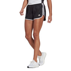 adidas Womens Marathon 20 Running Shorts Black XS, Black, rebel_hi-res