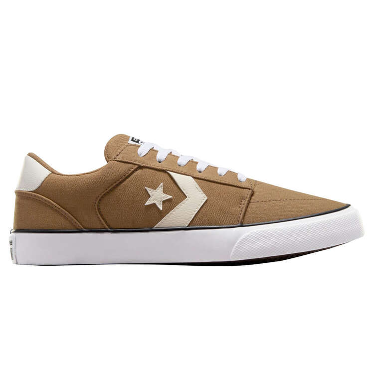 Converse Belmont Mens Casual Shoes, Brown/White, rebel_hi-res