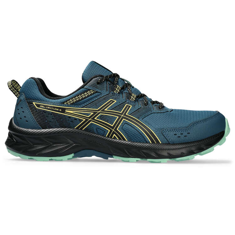 Asics GEL Venture 9 Mens Trail Running Shoes Blue/Black US 7, Blue/Black, rebel_hi-res