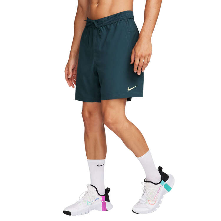 Nike Mens Dri-FIT Form 7-inch Shorts Green XL, Green, rebel_hi-res