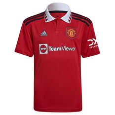 Manchester United 2022/23 Youth Replica Home Jersey Red 8, Red, rebel_hi-res