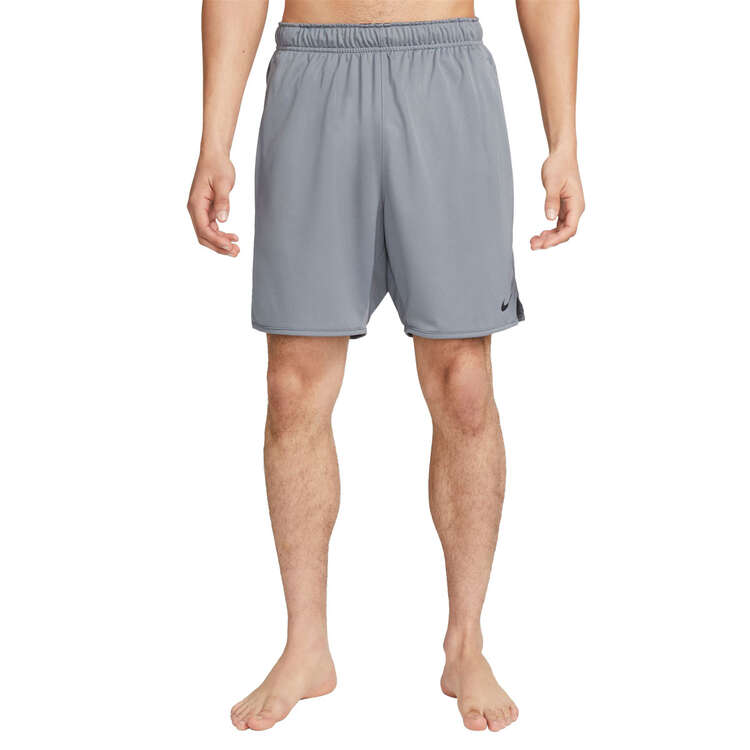 Nike Mens Dri-FIT Totality 7-inch Training Shorts Grey S, Grey, rebel_hi-res