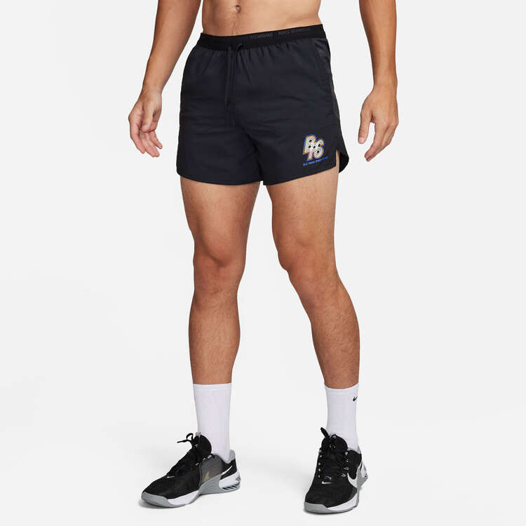 Nike Mens Running Energy Brief-Lined Running Shorts, Black, rebel_hi-res