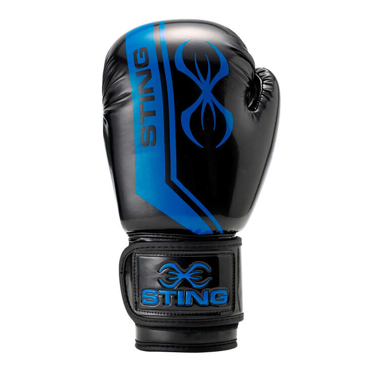 Sting Armalite Boxing Gloves Black 10 Oz, Black, rebel_hi-res